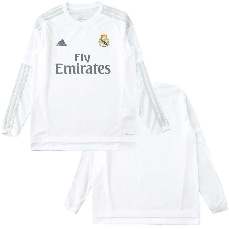 Real Madrid 15/16 retro domácí dres s dlouhým rukávem