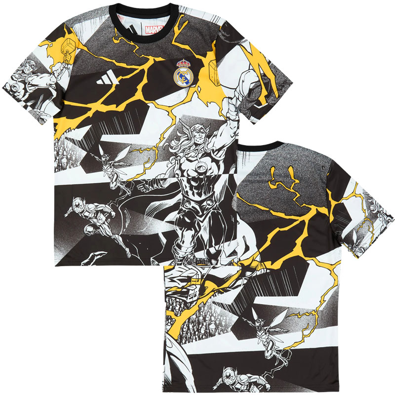 Real Madrid 2025/26 Avengers tréninkový fotbalový dres pro muže