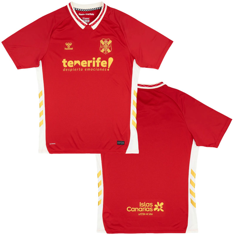 Tenerife 2025/26 venkovní červený fotbalový dres