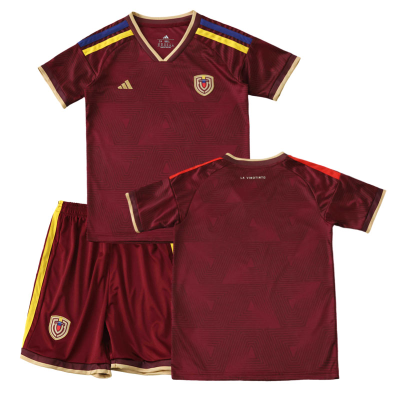 Venezuela 2026 domácí dětský fotbalový dres – sada na mistrovství světa