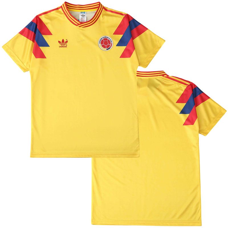 Colombia 1990 klasický retro domácí dres pro muže