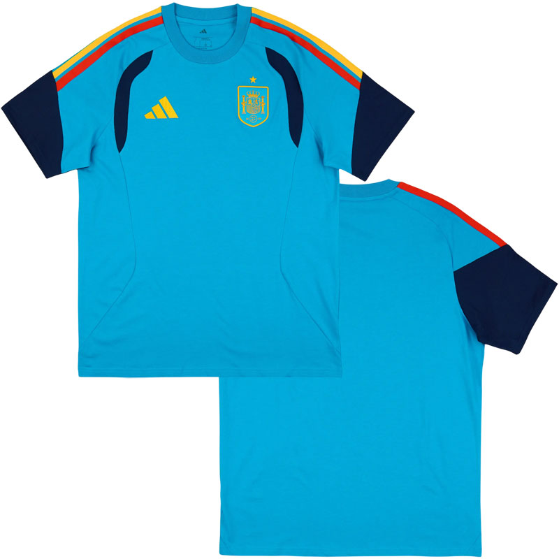 Tréninkové triko Španělsko 2026/27 – modré fotbalové tričko