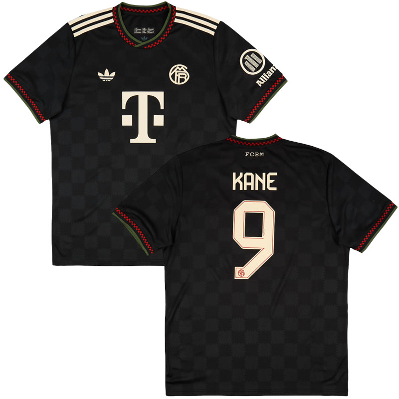 Třetí dres Bayern Mnichov 2025/26 – pánský dres s potiskem Kane 9