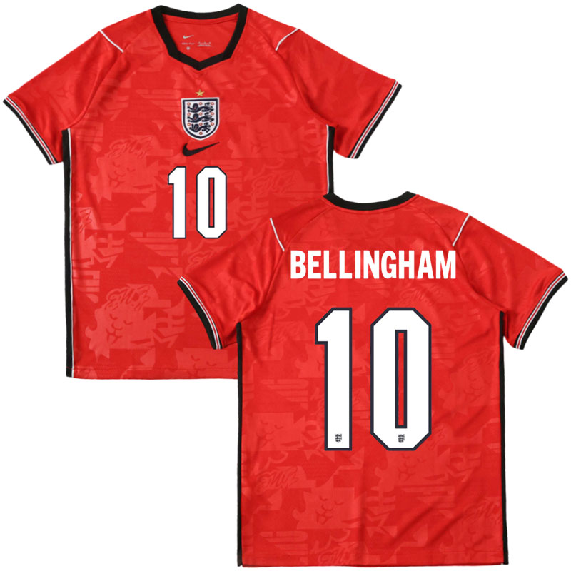 Anglie 2026 venkovní dres Bellingham 10 - MS 2026 krátký rukáv
