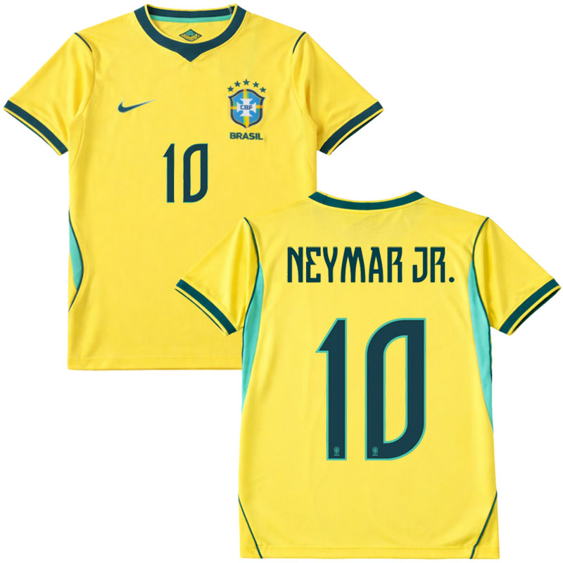 Brazílie 2026 MS domácí fotbalový dres – Neymar Jr. 10 krátký rukáv
