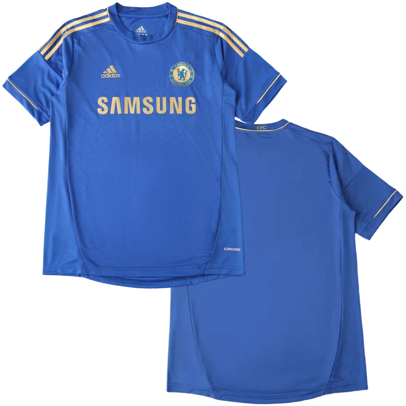 Chelsea 2012/13 domácí dres retro – modrý fotbalový dres pro muže