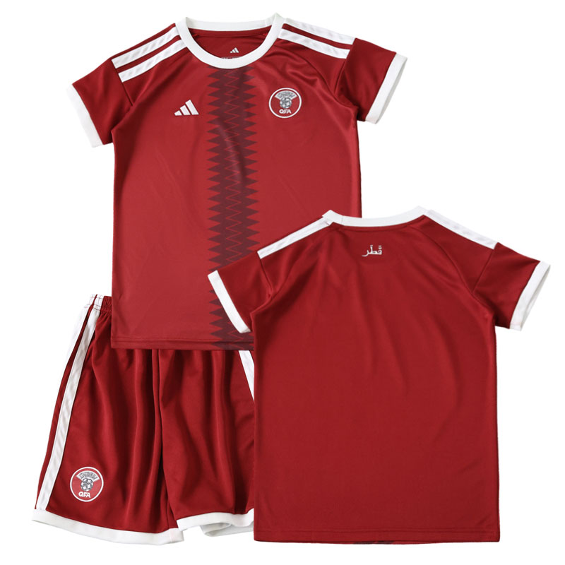 Dětský fotbalový dres Katar 2026 domácí – set dres a trenýrky MS 2026