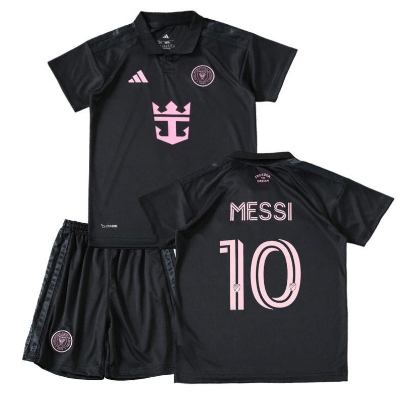 Dětský fotbalový set Inter Miami 2026/27 – dres Messi 10 a trenýrky