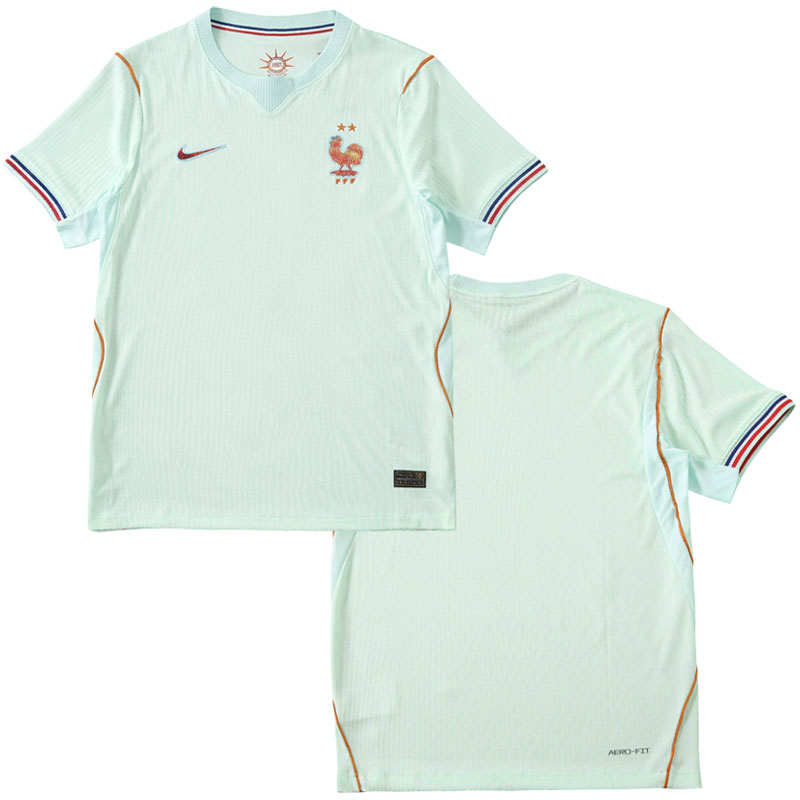 Fotbalový dres Francie 2026 venkovní – zelený dres na MS krátký rukáv