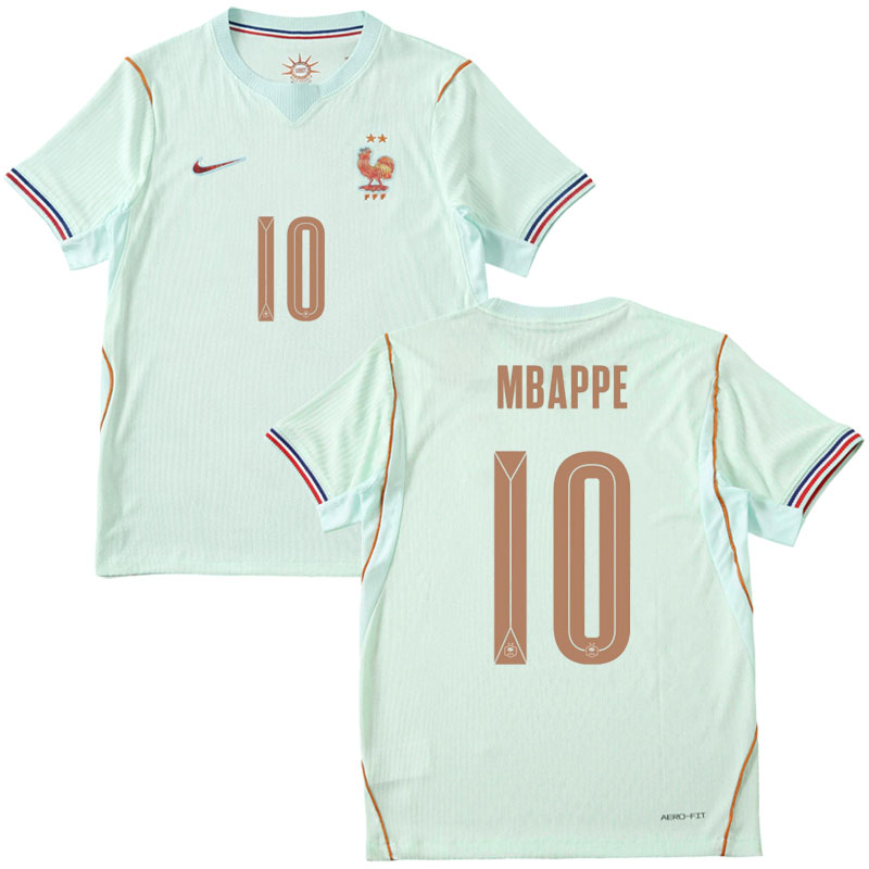 Francie MS 2026 venkovní dres Mbappé 10 – fotbalový dres krátký rukáv
