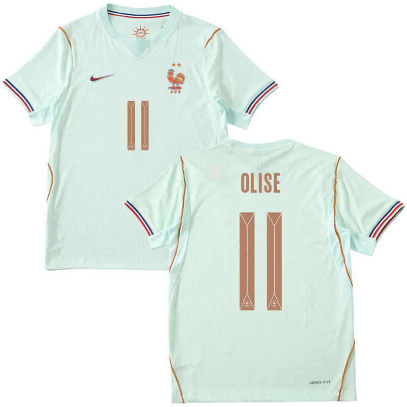 Francie Olise 11 dres 2026 – venkovní fotbalový dres krátký rukáv