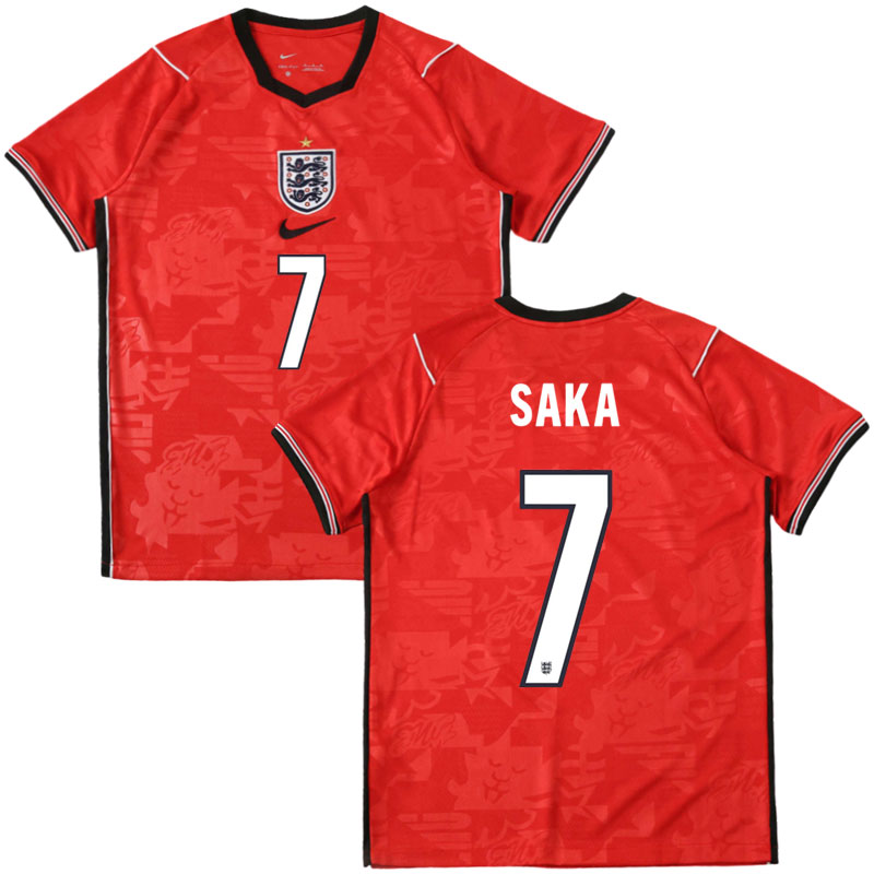 Koupit Anglie dres MS 2026 se jménem SAKA 7 – Venkovní edice