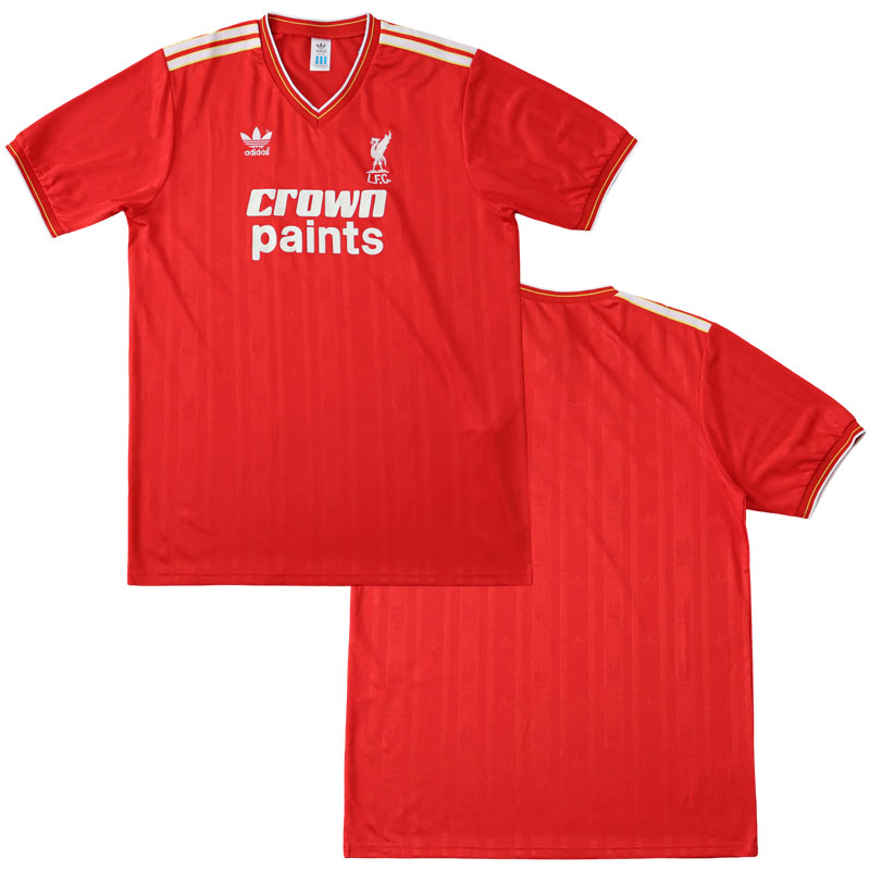 Liverpool FC 1985/87 retro dres domácí – vintage dres krátký rukáv