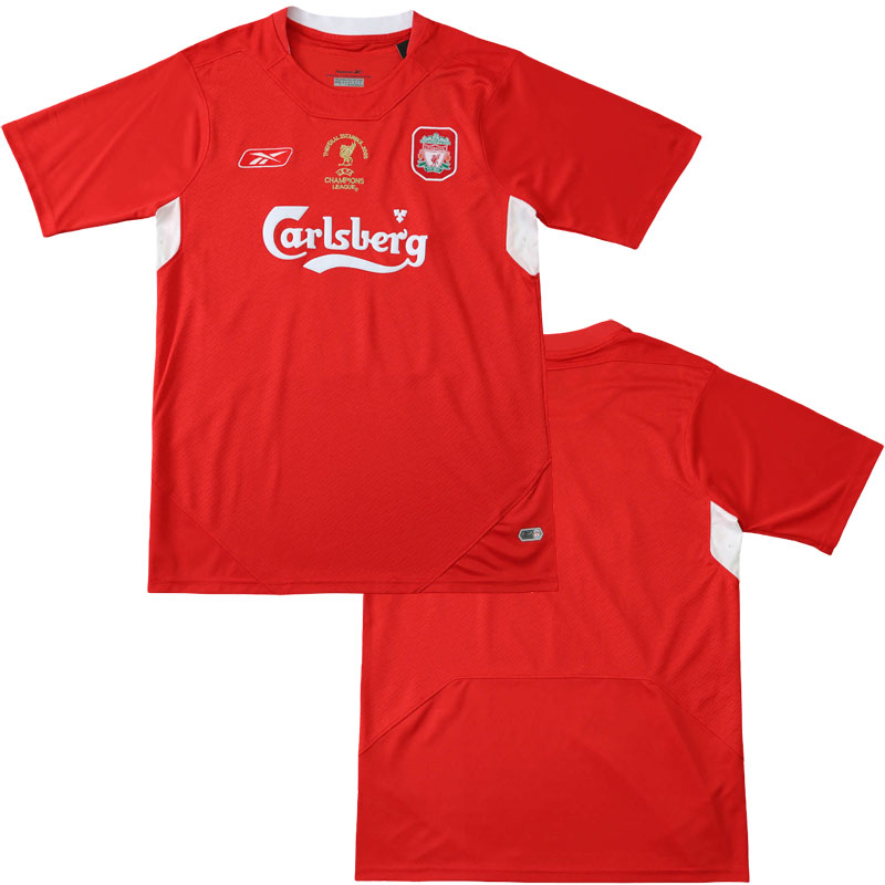 Liverpool FC 2004/05 Champions League retro domácí dres