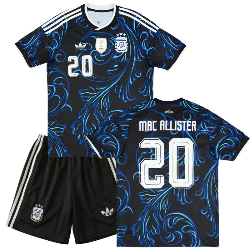 Mac Allister 20 Argentina 2026/27 venkovní fotbalový dres děti