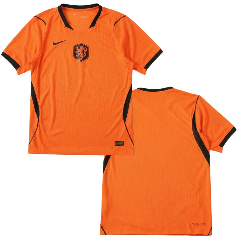 Nizozemsko 2026 domácí fotbalový dres – oranžový krátký rukáv