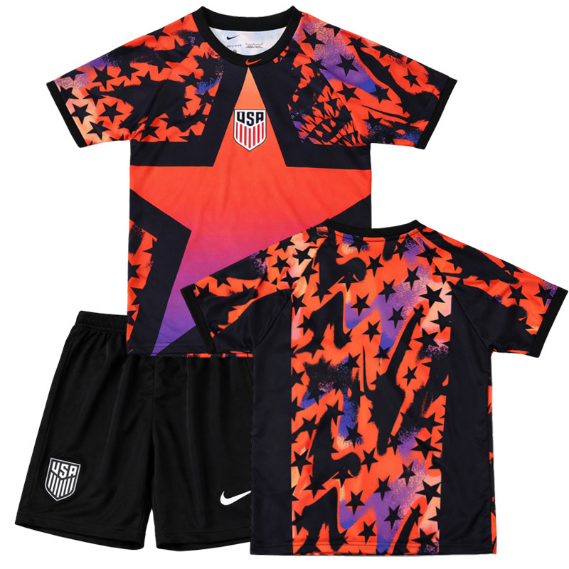 Dětský brankářský dres USA MS 2026 - komplet dres a trenýrky