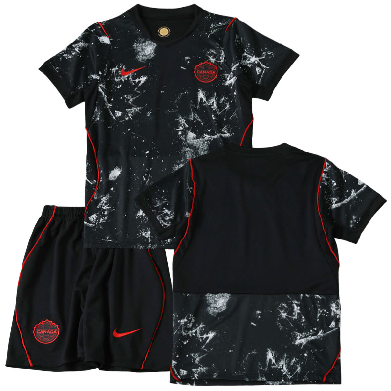Dětský dres Kanada MS 2026 venkovní – fotbalový set s šortkami