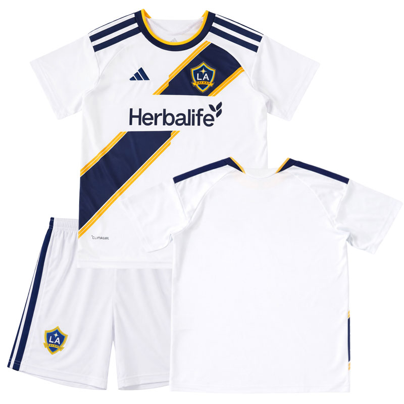 LA Galaxy 2026 domácí dres pro děti - fotbalový dres a kraťasy