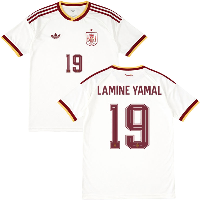 Lamine Yamal 19 Španělsko MS 2026 venkovní fotbalový dres pro muže