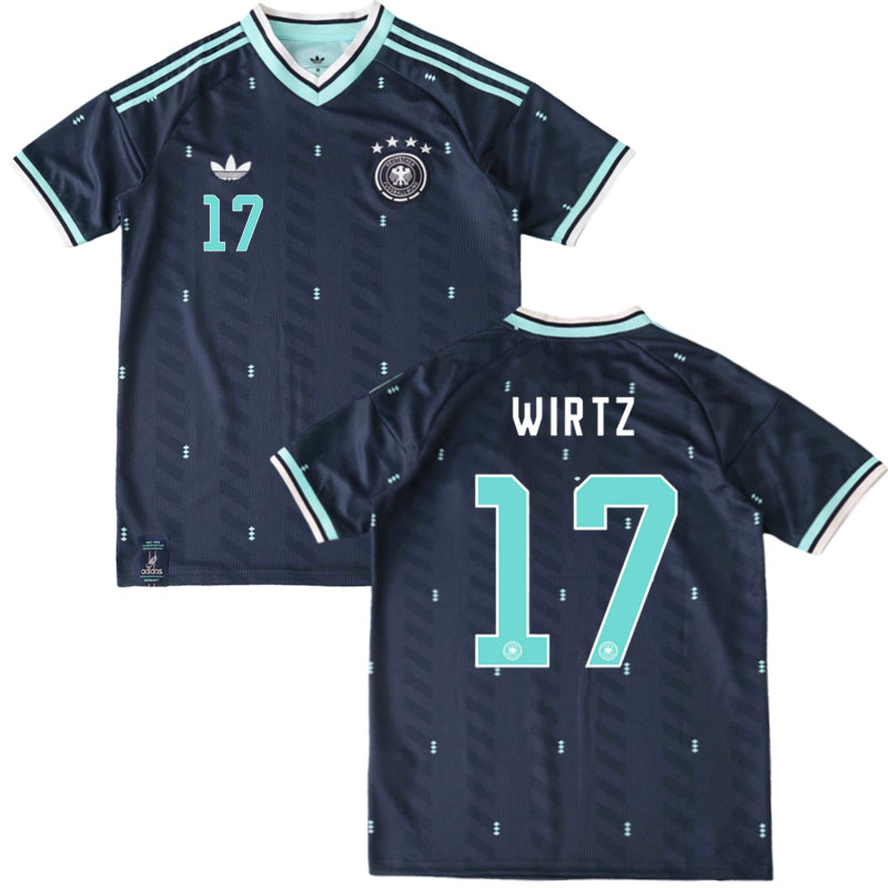 Německo venkovní dres MS 2026 Wirtz 17 – pánský fotbalový dres 2026/27