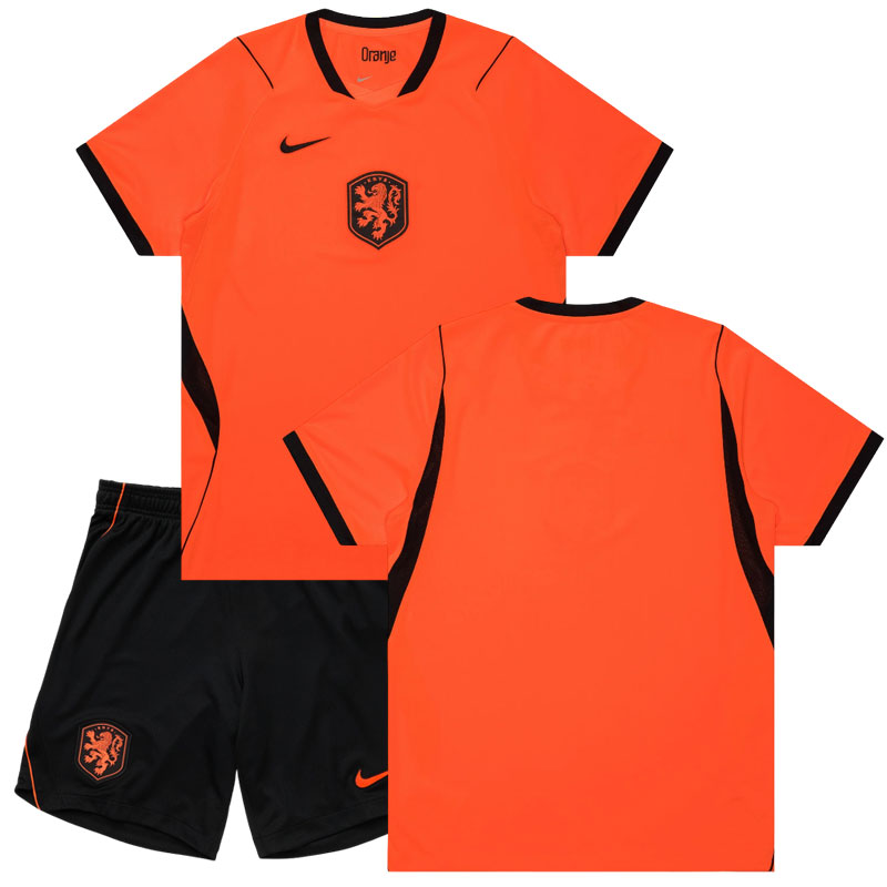 Nizozemsko 2026/27 domácí dres pro děti – fotbalový set dres a šortky