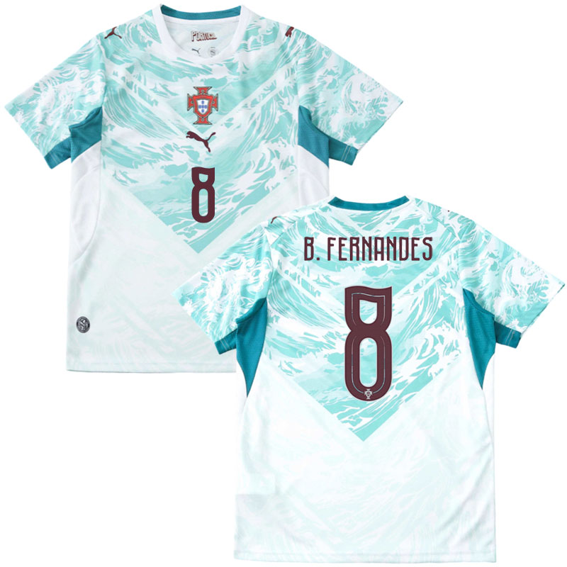 Portugalsko 2026/27 venkovní dres – B. Fernandes 8 pánský fotbalový dres