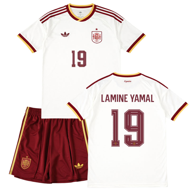 Španělsko MS 2026 dres pro děti – venkovní set Yamal 19