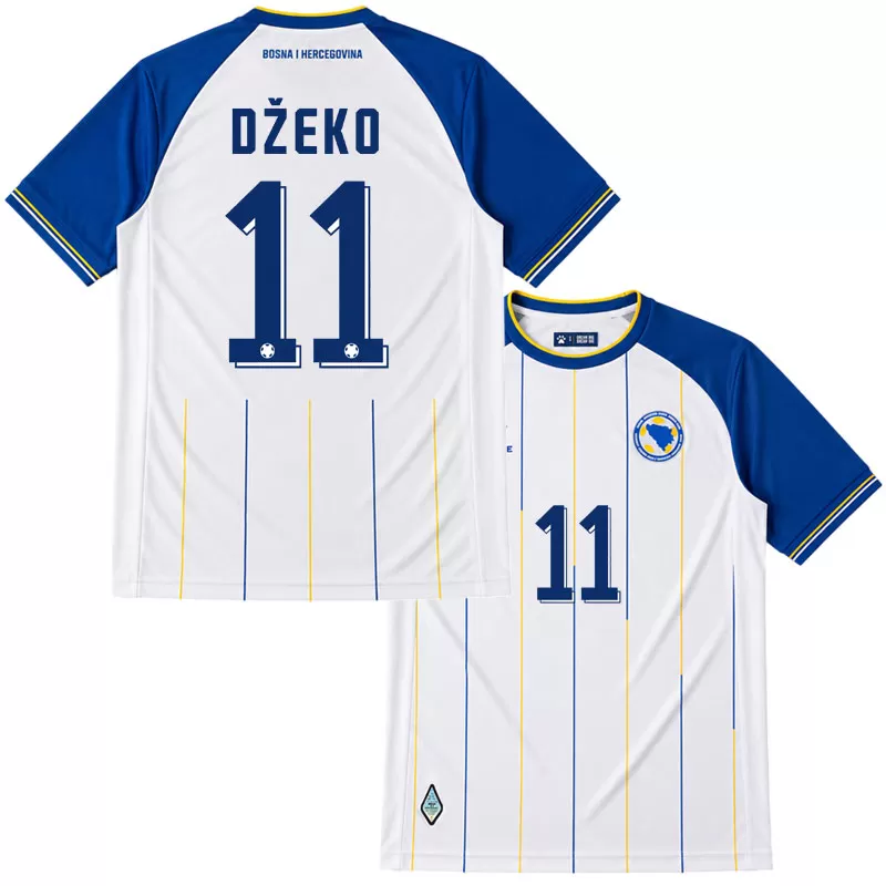 Bosna a Hercegovina venkovní dres MS 2026 - s potiskem Džeko 11