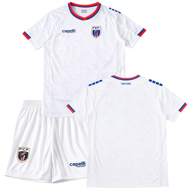 Cape Verde 2026 dětská fotbalová sada - venkovní reprezentační dres