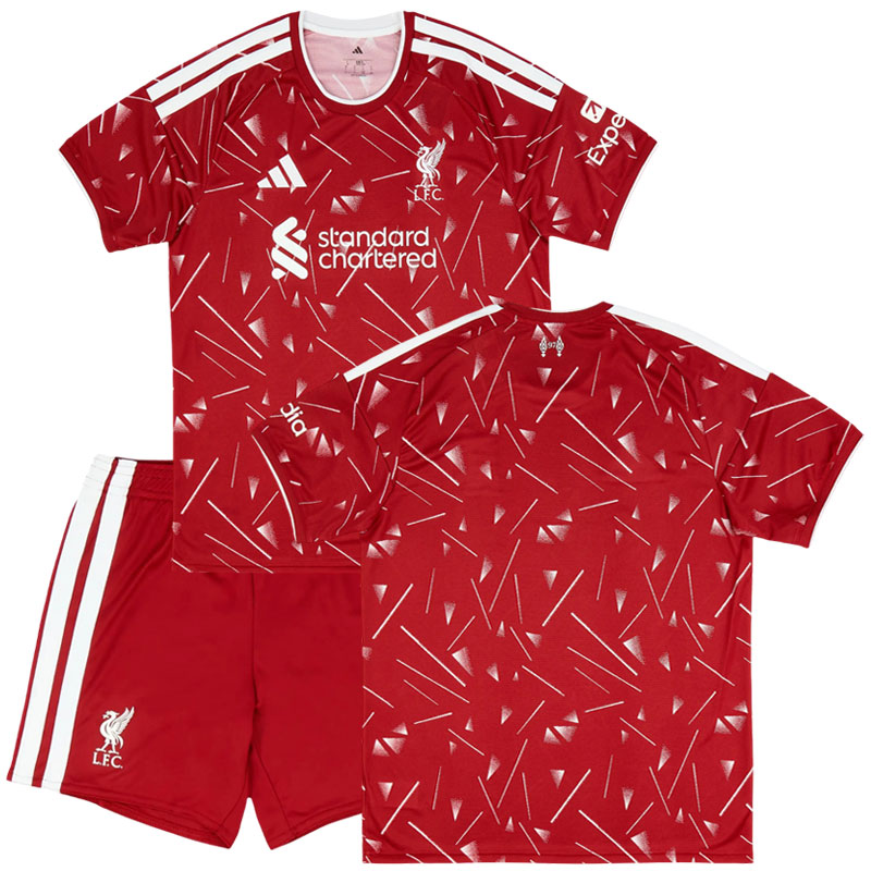 Dětský fotbalový dres Liverpool 2026/27 - domácí set pro děti