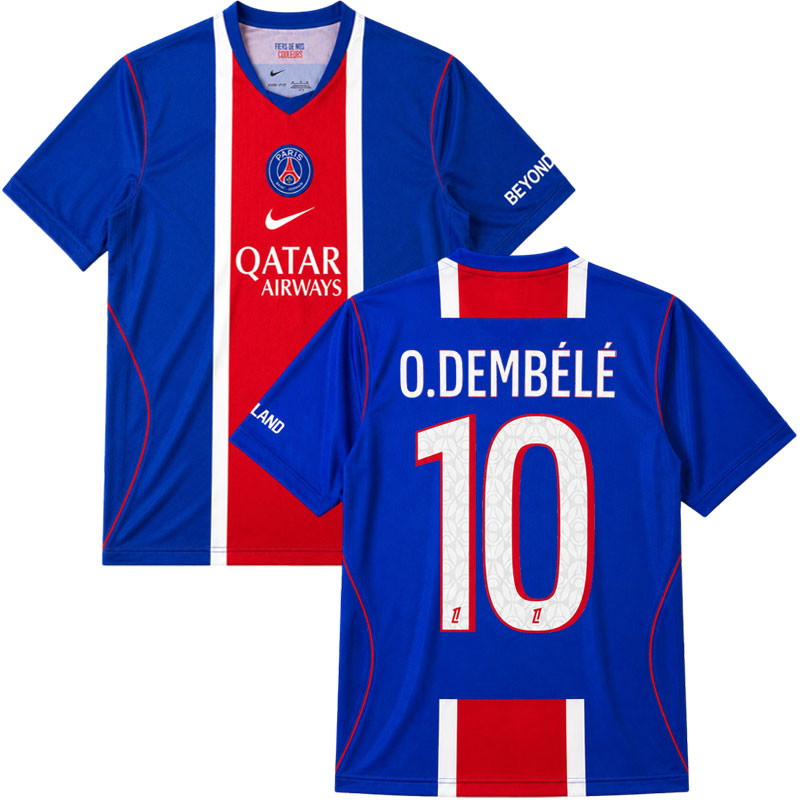 Domácí fotbalový dres PSG 2026/27 pro muže s potiskem O.Dembélé 10