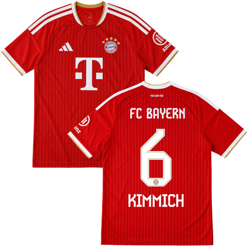 FC Bayern 2026/27 domácí fotbalový dres – Kimmich číslo 6