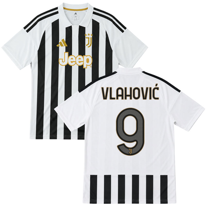 Juventus 2026/27 domácí fotbalový dres - Vlahović číslo 9