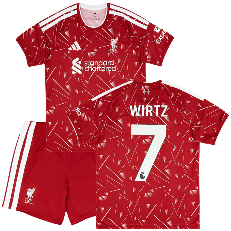 Liverpool FC dětský domácí dres 2026/27 s Wirtz 7 - triko a šortky