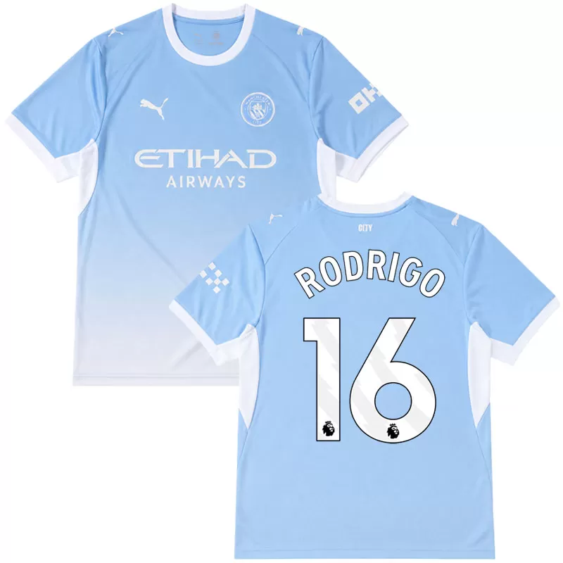 Manchester City domácí dres 2026/27 s potiskem Rodrigo 16