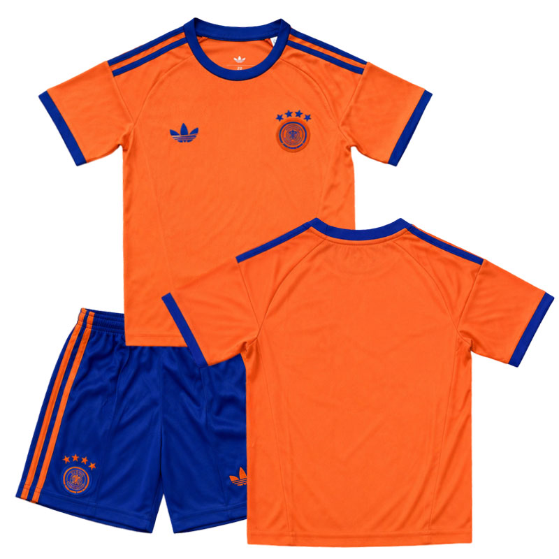 Německo brankářský dres pro děti MS 2026 - oranžový set
