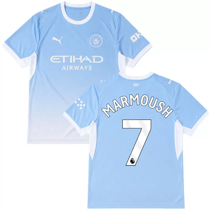 Nový pánský dres Man City 2026/27 Marmoush 7 - domácí fotbalový dres