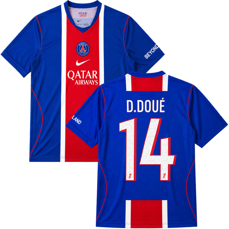 Pánský fotbalový dres PSG 2026/27 domácí - D.Doué 14