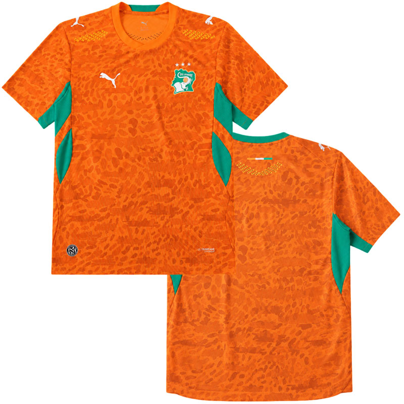 Pobřeží slonoviny dres 2026 domácí - oranžový fotbalový dres