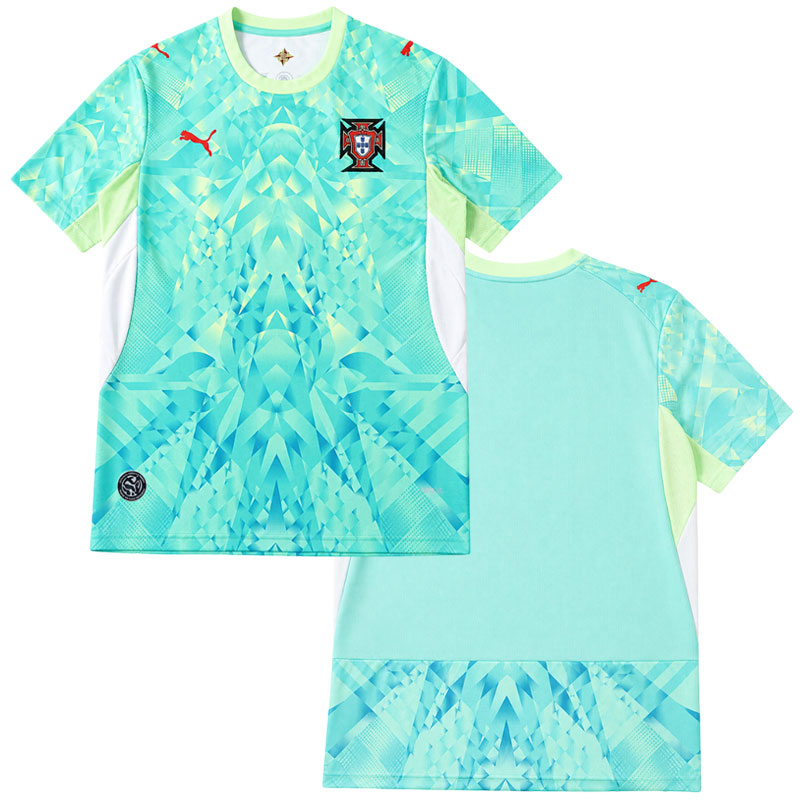 Portugalsko MS 2026 brankářský dres - zelený fotbalový trikot pro muže