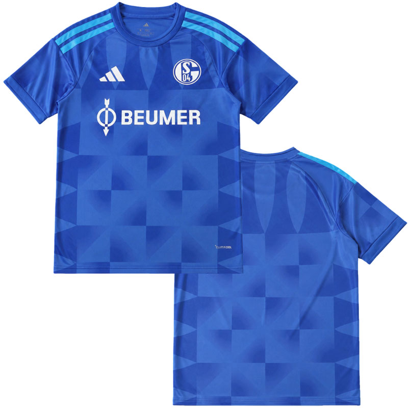 Schalke 04 domácí dres 2026/27 - modrý krátký rukáv pro muže