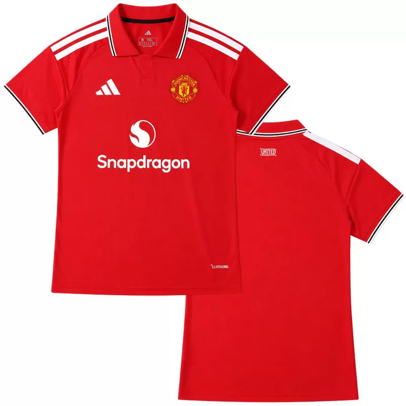 Dámský domácí fotbalový dres Manchester United 2026/27 - Červený