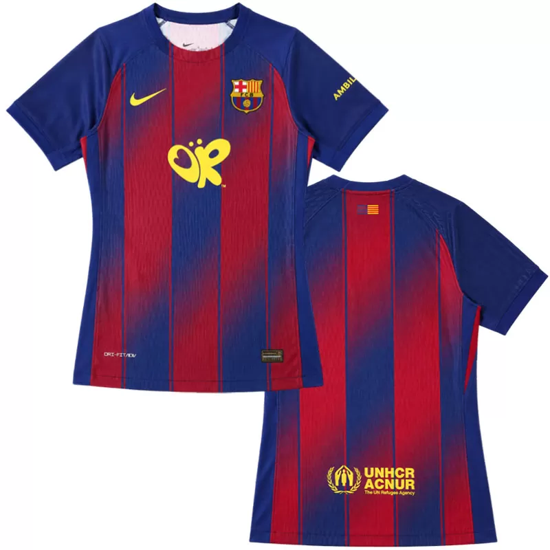 FC Barcelona dámský dres 2025/26 s logem Olivia Rodrigo – fotbalový trikot pro ženy