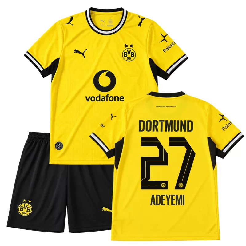 Dětský dres Borussia Dortmund 2026/27 domácí komplet - Adeyemi 27
