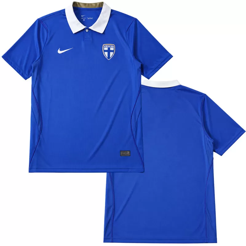 Fotbalový dres Finsko 2026 venkovní - modrý pánský dres