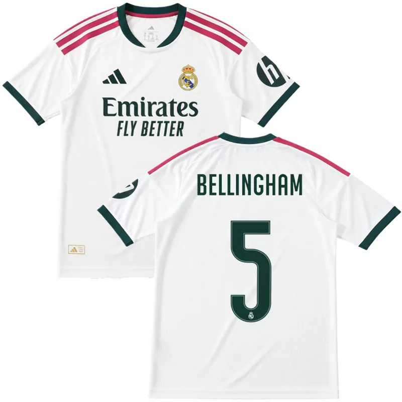 Kupte dres Bellingham 5 Real Madrid 2026/27 - domácí fotbalový dres pro muže