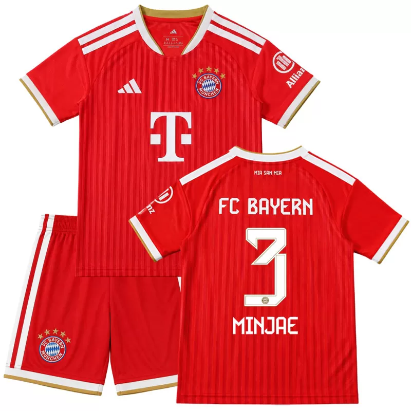 Minjae 3 Bayern München 2026/27 domácí dres – dětský fotbalový komplet