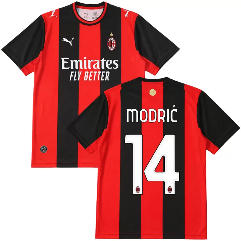 Modrić 14 AC Milan 2026/27 - pánský domácí fotbalový dres krátký rukáv