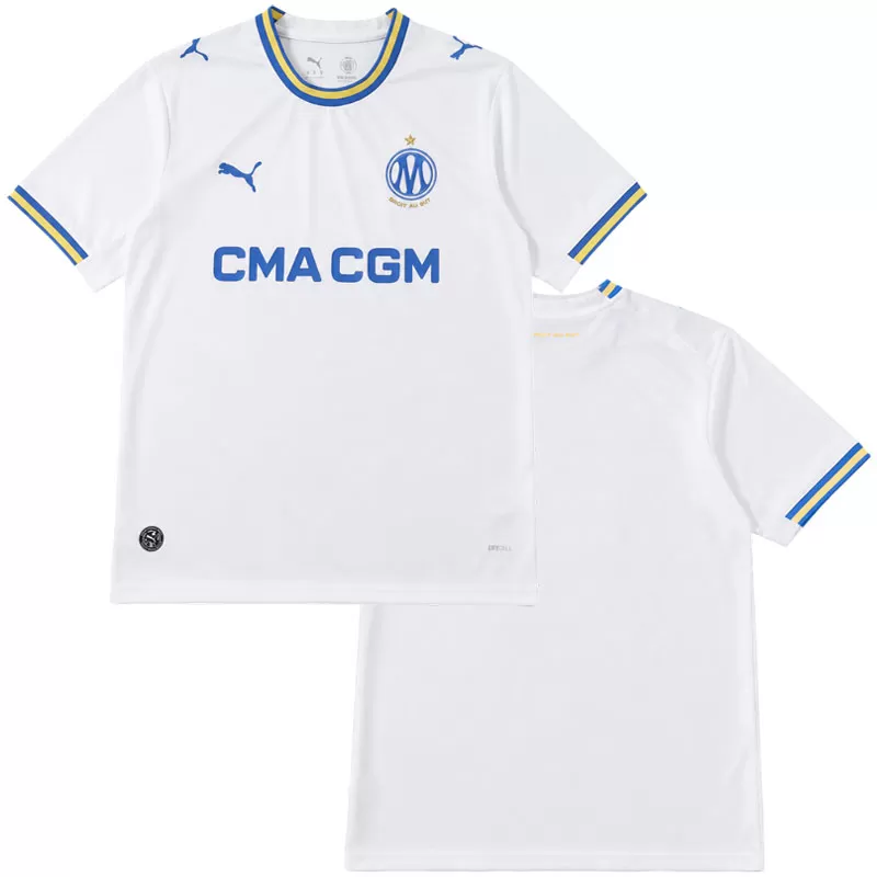 Olympique Marseille domácí dres 2026/27 - bílý fotbalový dres pro muže